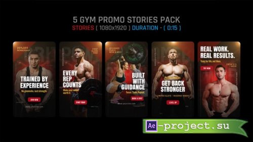 Videohive - Gym Promo Stories Pack - 59017738 - Project for After Effects