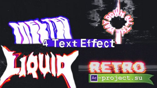Videohive - Text Effect Template - 59014139 - Project for After Effects