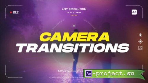 Videohive - Camera Transitions - 59039892 - Project for After Effects