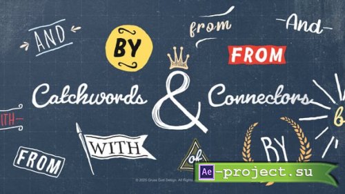 Videohive - Catchwords & Connector - 59037192 - Project for After Effects
