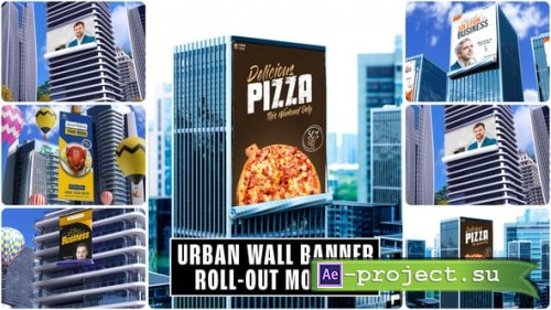Videohive - Banner Unroll Animation  Vertical Version for Social Media Ads & Stories - 59027728