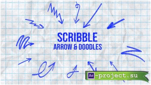 Videohive - Scribble Arrows & Doodles | Hand-Drawn Animated Pack - 59032706 - Project for After Effects