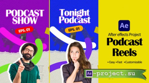 Videohive - Podcast Instagram Reels - 59029585 - Project for After Effects