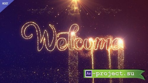 Videohive - Welcome Gold Lines - 59065047 - Project for After Effects
