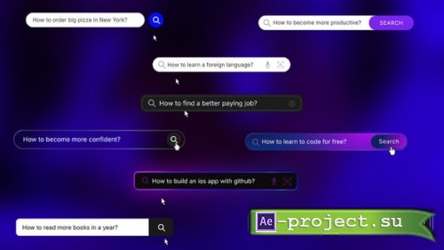 Videohive - Search Bar - 59054907 - Project for After Effects