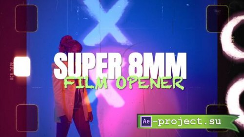 Videohive - Super 8 Film Opener - 59063099 - Project for After Effects