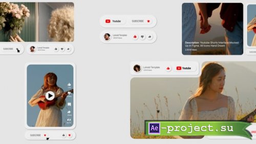 Videohive - Youtuber Pack - 59015085 - Project for After Effects