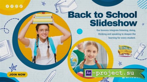Videohive - Back to School Education Slideshow - 59029965 - Project for After Effects
