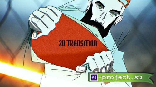 Videohive - Hip - Hop Transition Logo - 58951921 - Project for After Effects