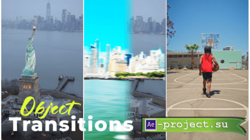 Videohive - Object Transitions - 59062844 - Project for After Effects