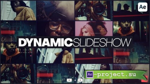 Videohive - Dynamic Slideshow - 59109833 - Project for After Effects