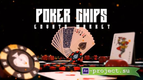 Videohive - Poker Chips Intro - 59114268 - Project for After Effects