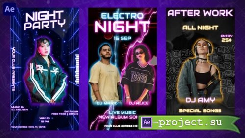 Videohive - Party Invitation Instagram Reels - 59115569 - Project for After Effects