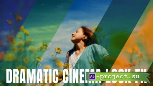 Videohive - Dramatic Cinema Look Effects  Moody Color Grades & Film-Style Overlays - 59122875 - Project for After Effects