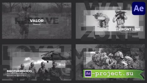 Videohive - Sergeant Military Opener for After Effects - 59121471 - Project for After Effects