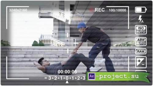 Videohive - Camera Recording Overlay Pack | After Effects Template - 59115587 - Project for After Effects