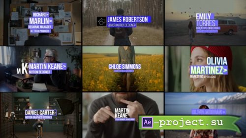 Videohive - Auto Resize Lower Thirds - 59157972 - Project for After Effects