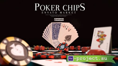 Videohive - Poker Chips Logo - 59158701 - Project for After Effects