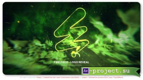 Videohive - Epic Fire Battlefield Logo Reveal | After Effects Template - 59132489 - Project for After Effects