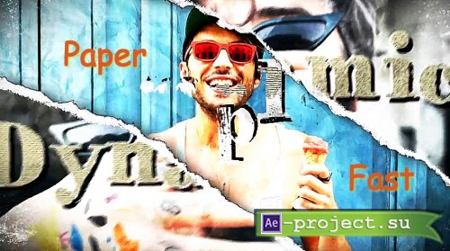 MA Paper Fast Slideshow 3469235 - Project for After Effects
