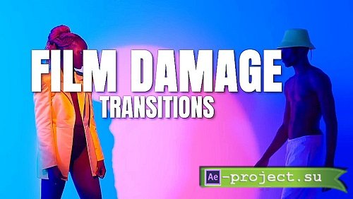 MA Film Damage Transitions 3625548 - Project for After Effects