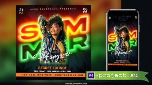 Videohive - Night Club Flyer Stories v16 - 59077698 - Project for After Effects