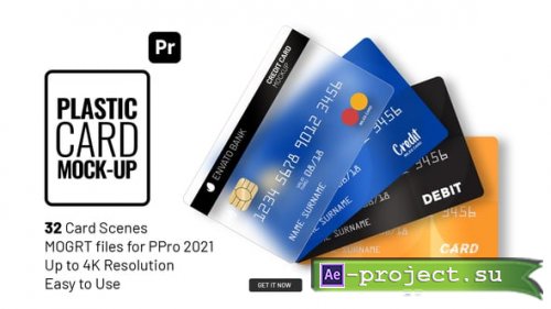 Videohive - Plastic Card Promo for Premiere Pro - 59174130