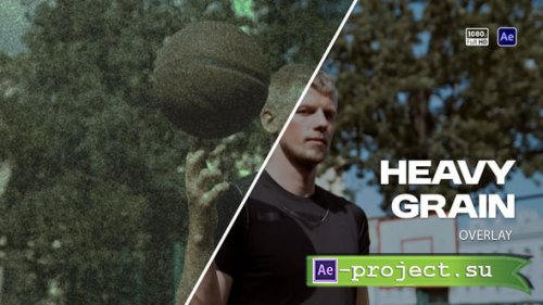 Videohive - Heavy Grain Overlay - 59198636 - Project for After Effects