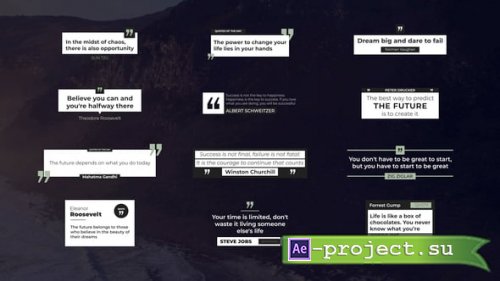 Videohive - Modern Quotes Titles - 59198786 - Project for After Effects