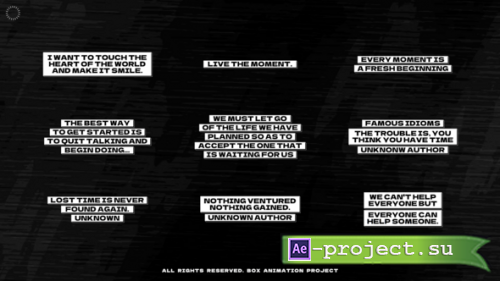 Videohive - Glitch Box Titles - 59207712 - Project for After Effects