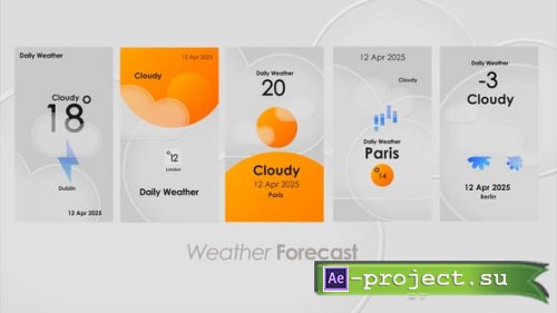 Videohive - Weather Forecast - 59206964 - Project for After Effects