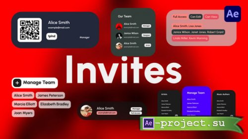 Videohive - Invites - 59229517 - Project for After Effects