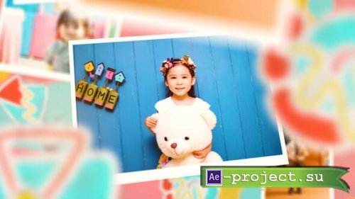 Videohive - Kids Colorful Photo Slideshow - 59241643 - Project for After Effects