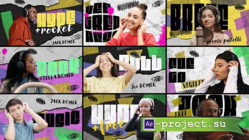Videohive - Paper Pop Freeze Frame - 59238851 - Project for After Effects