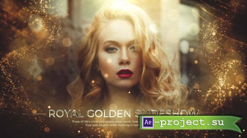 Videohive - Royal Golden Slideshow - 28995729 - Project for After Effects