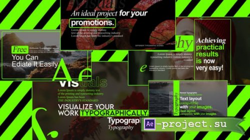 Videohive - Typography - 59244896 - Project for After Effects