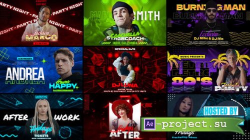 Videohive - Summer Party Freeze Frame - 59238597 - Project for After Effects