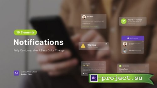 Videohive - Notifications - 59252194 - Project for After Effects