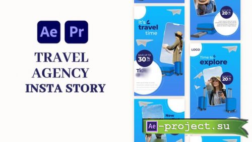 Videohive - Travel agency Instagram story - 59265611 - Project for After Effects