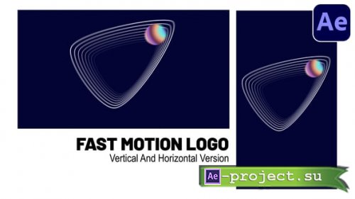 Videohive - Fast Motion Logo - 59252947 - Project for After Effects