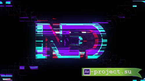 Videohive - Glitch Logo Animation - 59277165 - Project for After Effects