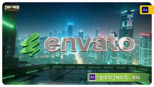 Videohive - Neon City Logo Reveal - 59258879 - Project for After Effects