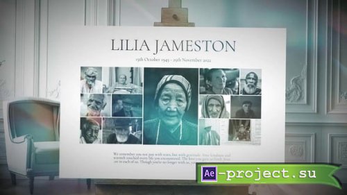 Videohive - Funeral Gallery - 59280081 - Project for After Effects