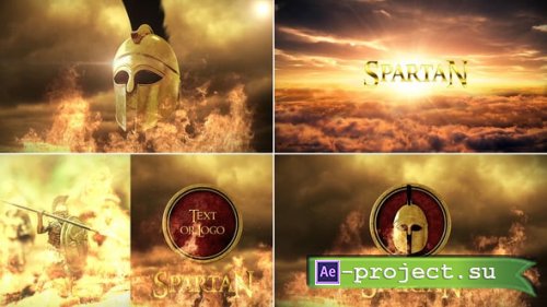 Videohive - Spartan Trailer (4 in 1) I MOGRT - 59290481 - Premiere Pro Templates