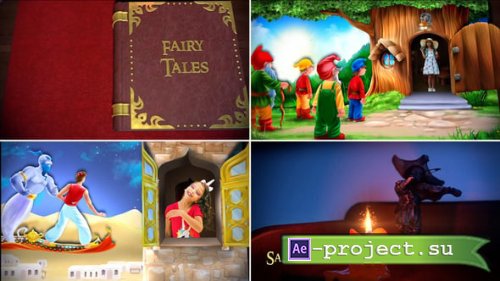 Videohive - Fairy Pop-Up Book I MOGRT - 59278098 - Premiere Pro Templates