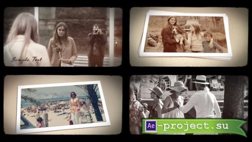 Videohive - Vintage Album I MOGRT - 59266469 - Premiere Pro Templates