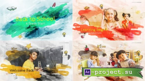 Videohive - Back to School Opener - 59268458 - Project for After Effects