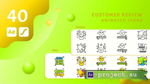 Videohive - Repair maintenance icon set various colorful icons and line art icons - 59290253 - Project for After Effects