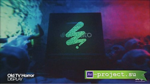 Videohive - Horror Old TV - 59289751 - Project for After Effects
