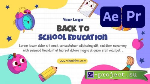 Videohive - Back To School Slideshow - 59277108 - Project for After Effects
